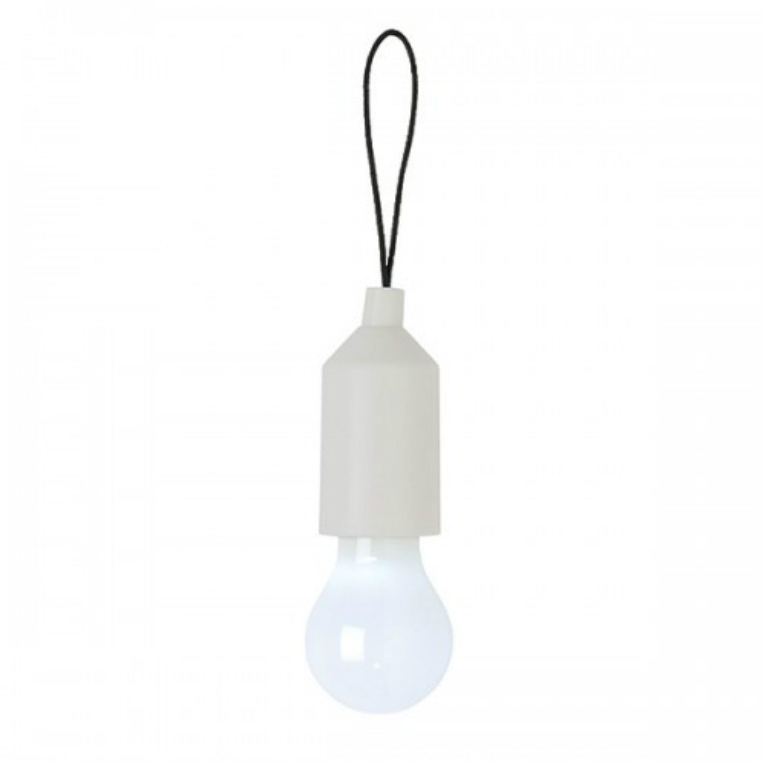 Pull Lamp Sleutelhanger - Wit - LOOOQS
