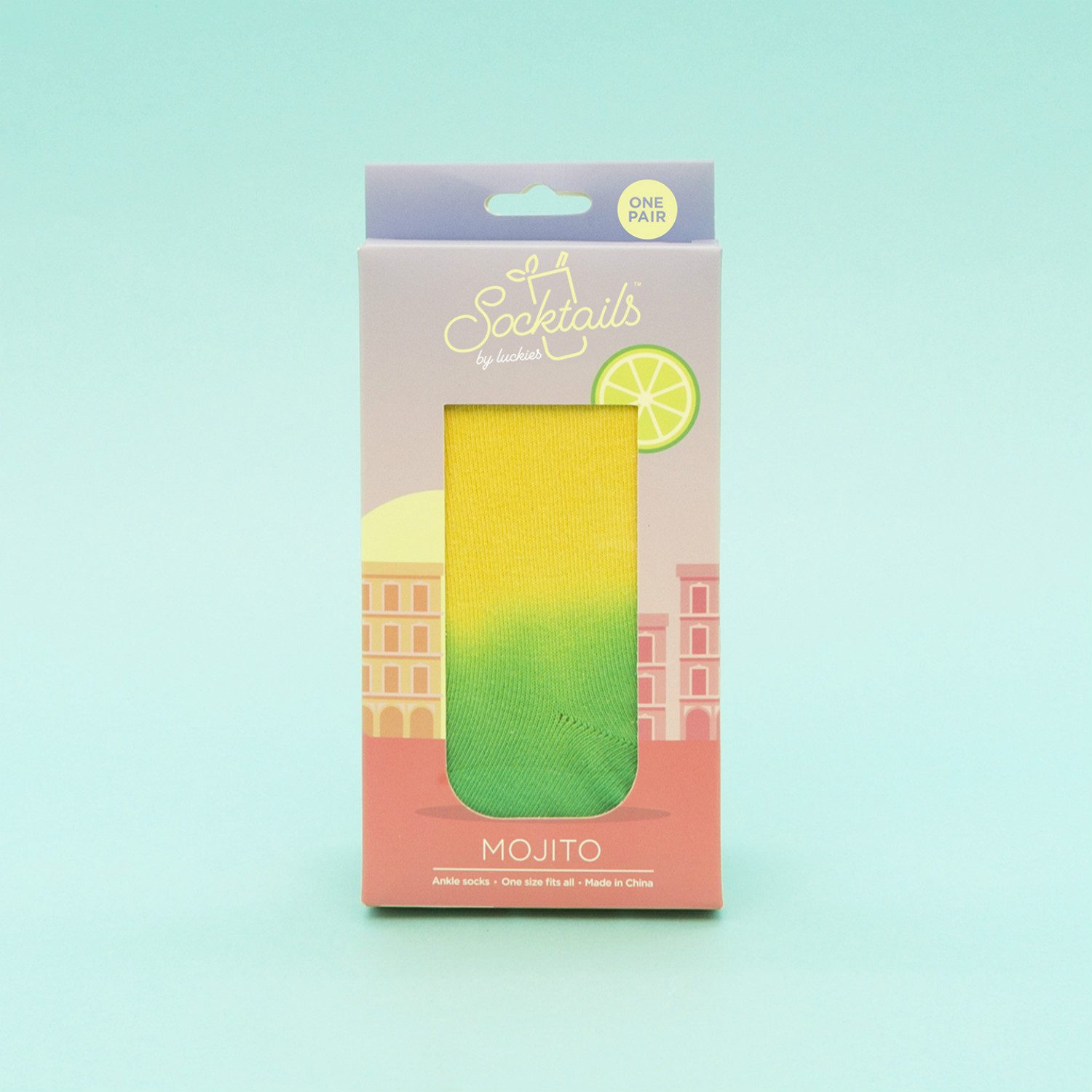 Socktails Cocktailsokken - Mojito - Luckies