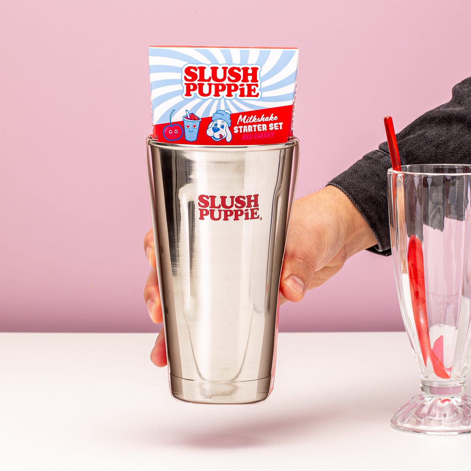 Slush Puppie Milkshake Set - Red Cherry - Fizz