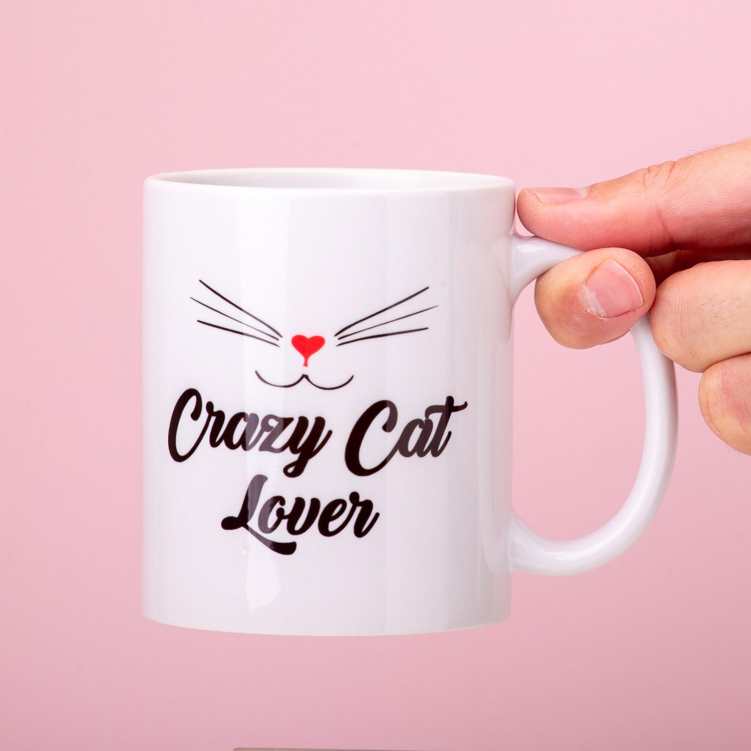 Gepersonaliseerde Mok Crazy Cat Lover - Nutcrackers