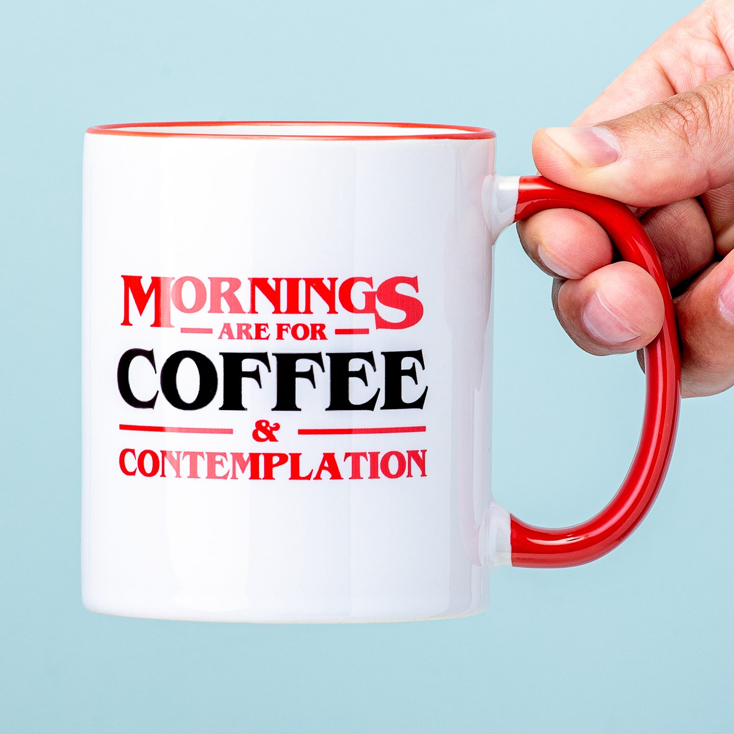 Stranger Things Coffee And Contemplation Mok - Nutcrackers