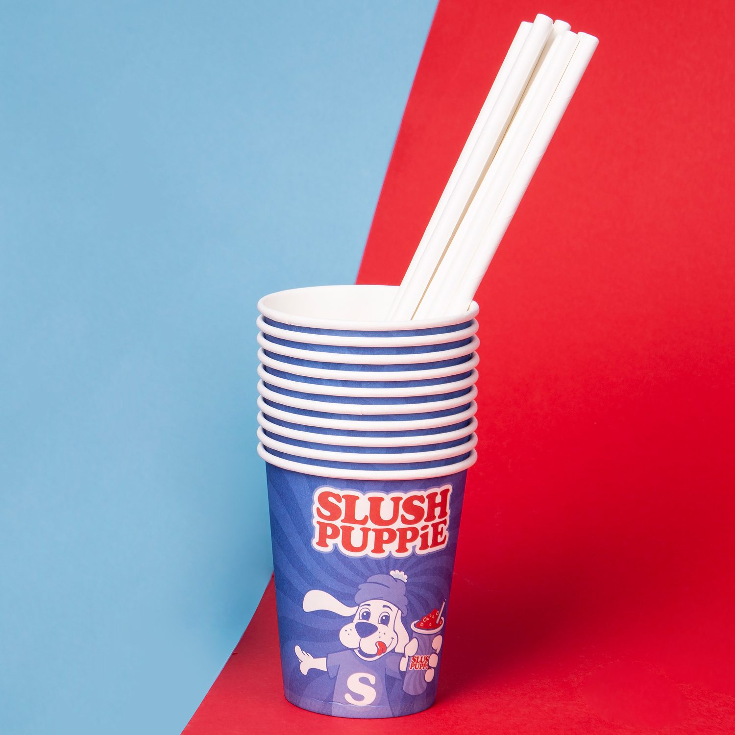 Slush Puppie Bekers En Rietjes (Set Van 20) - Fizz