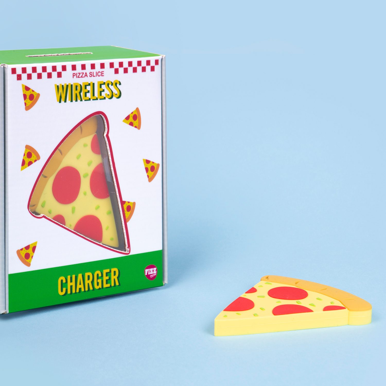 Draadloze Oplader - Pizza - Fizz