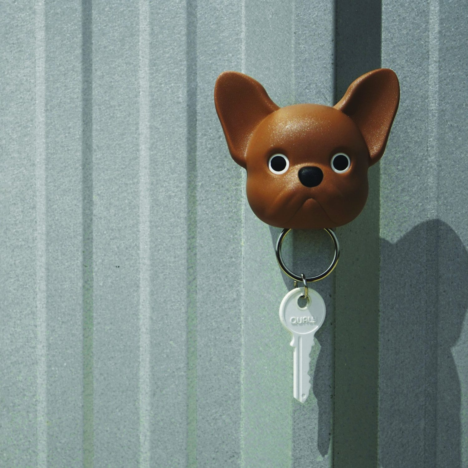 Hond Sleutelhouder - Bruin - Qualy