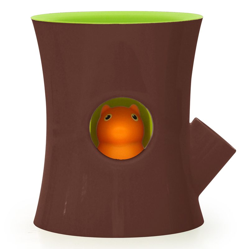 Zelfwaterende Bloempot Met Eekhoorn - Bruin - Qualy