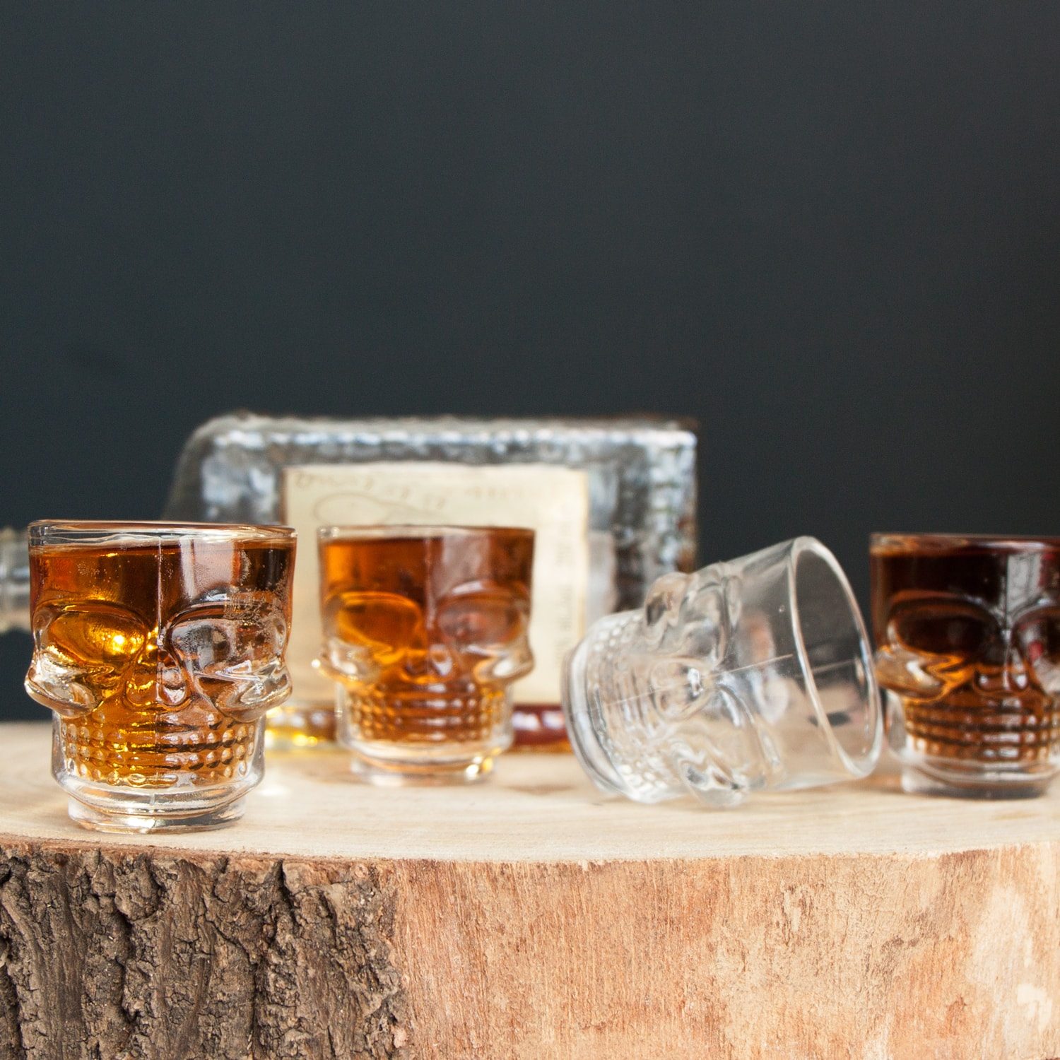 Schedel Shotglaasjes (Set Van 4) - Kikkerland