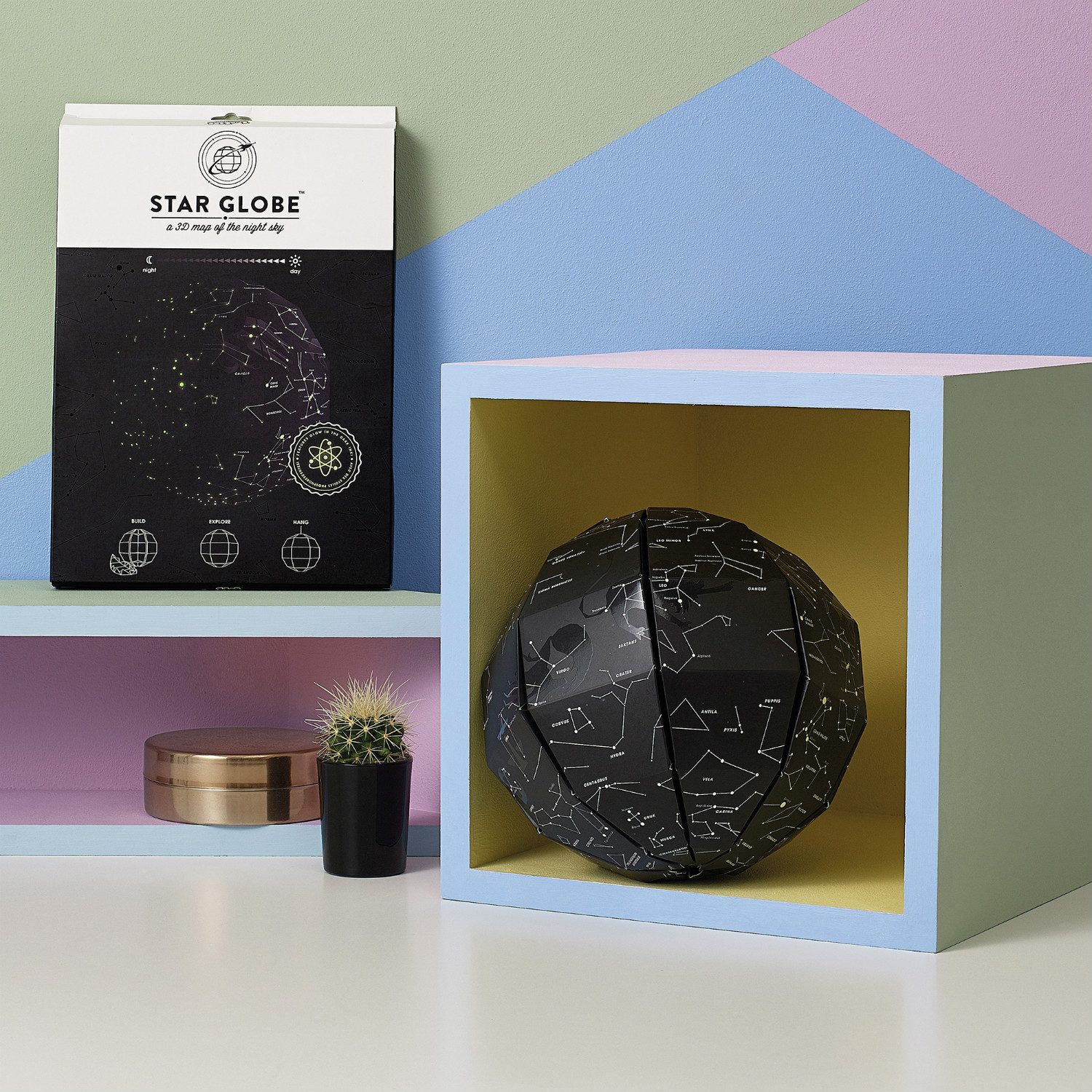 Glow In The Dark Sterrenhemel Wereldbol - Luckies