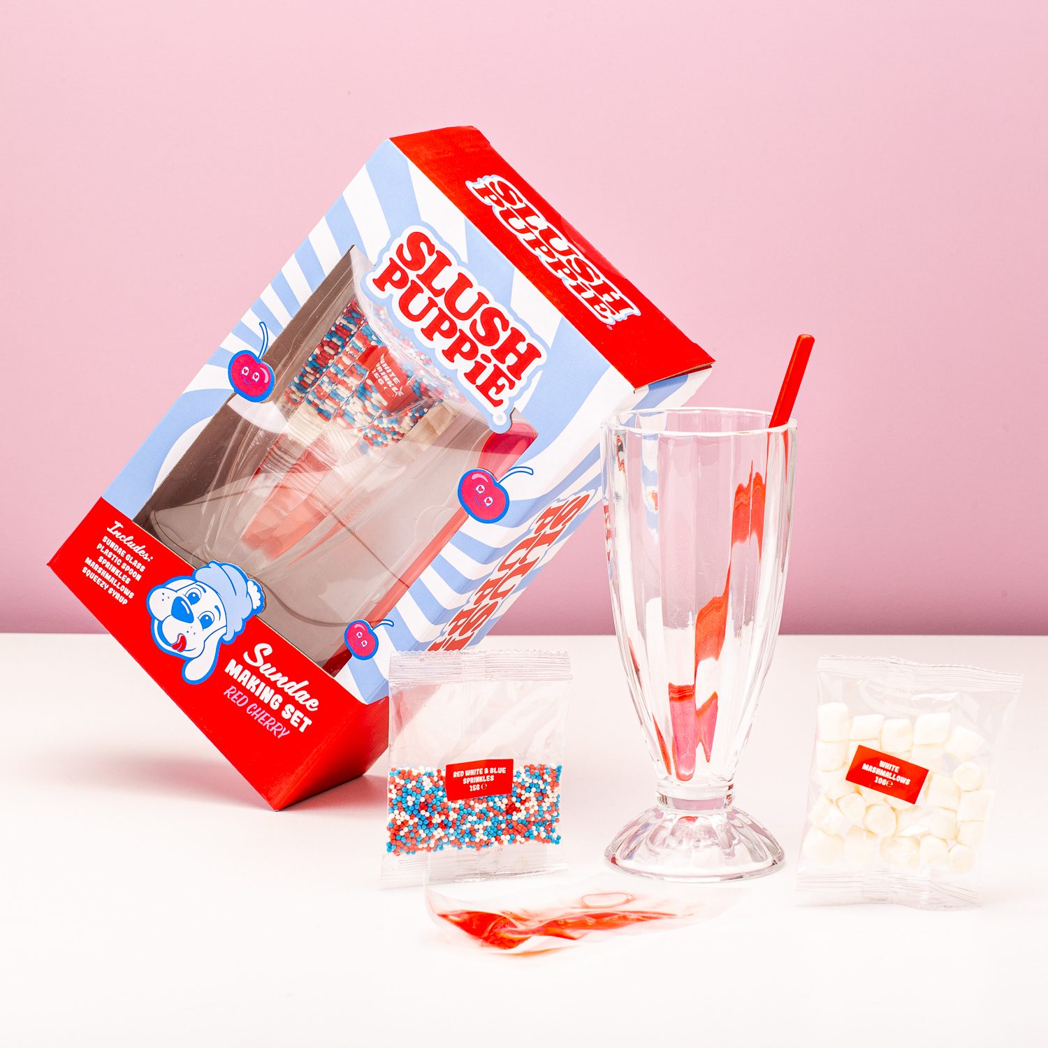 Slush Puppie Sundae Set - Red Cherry - Fizz