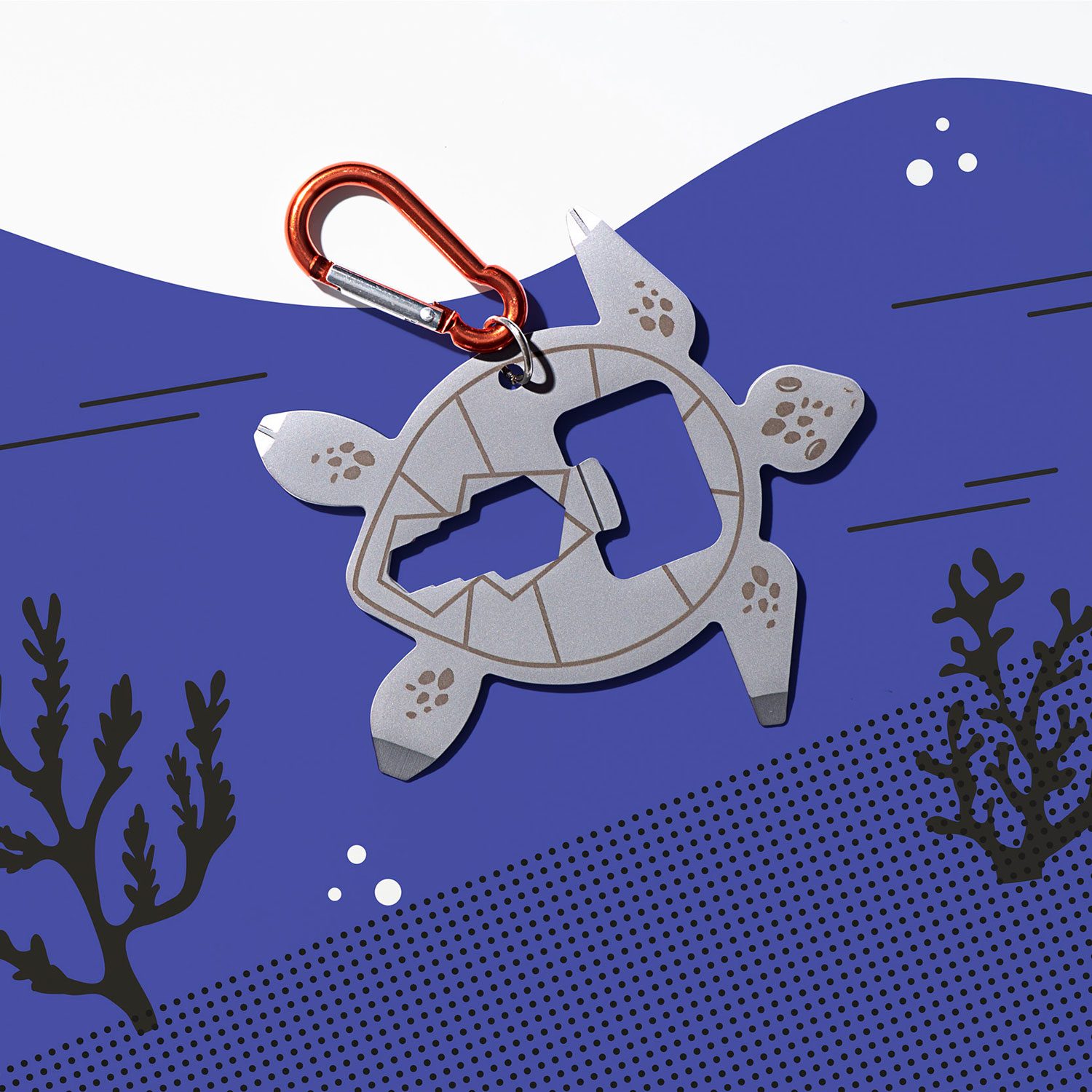 Dieren Multitool - Schildpad - Wild&Wolf