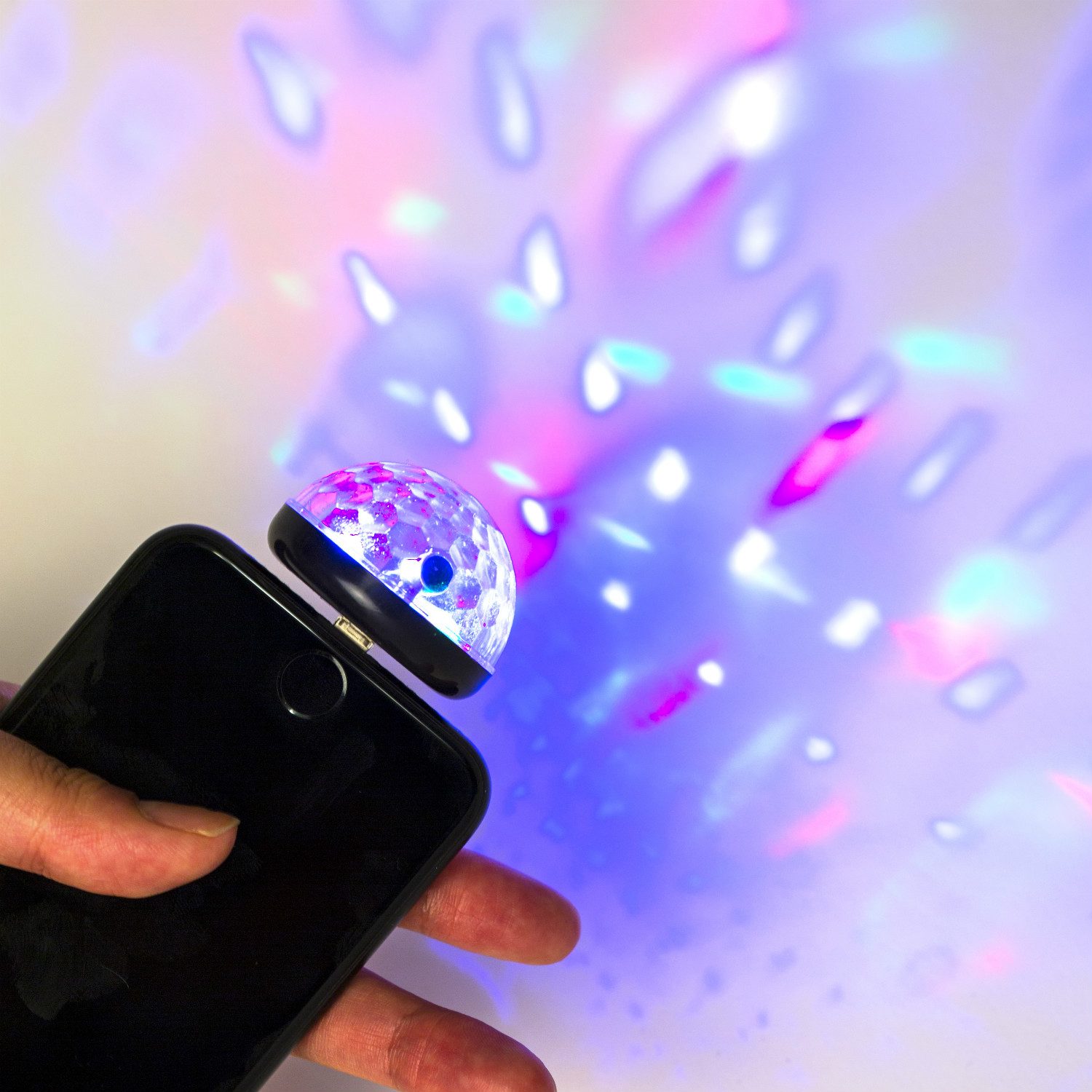 Iphone Discolamp - Zwart - Kikkerland