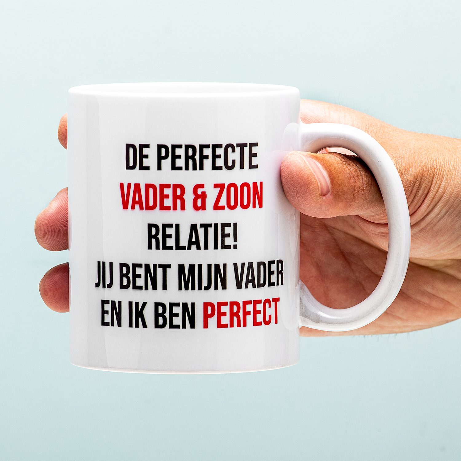 Perfecte Vader En Zoon Relatie Mok - Nutcrackers