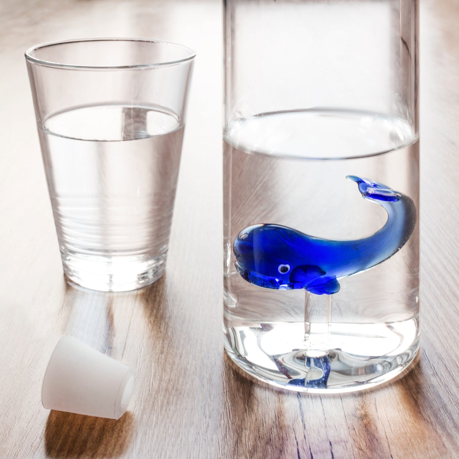 Waterfles - Blauwe Walvis - Balvi