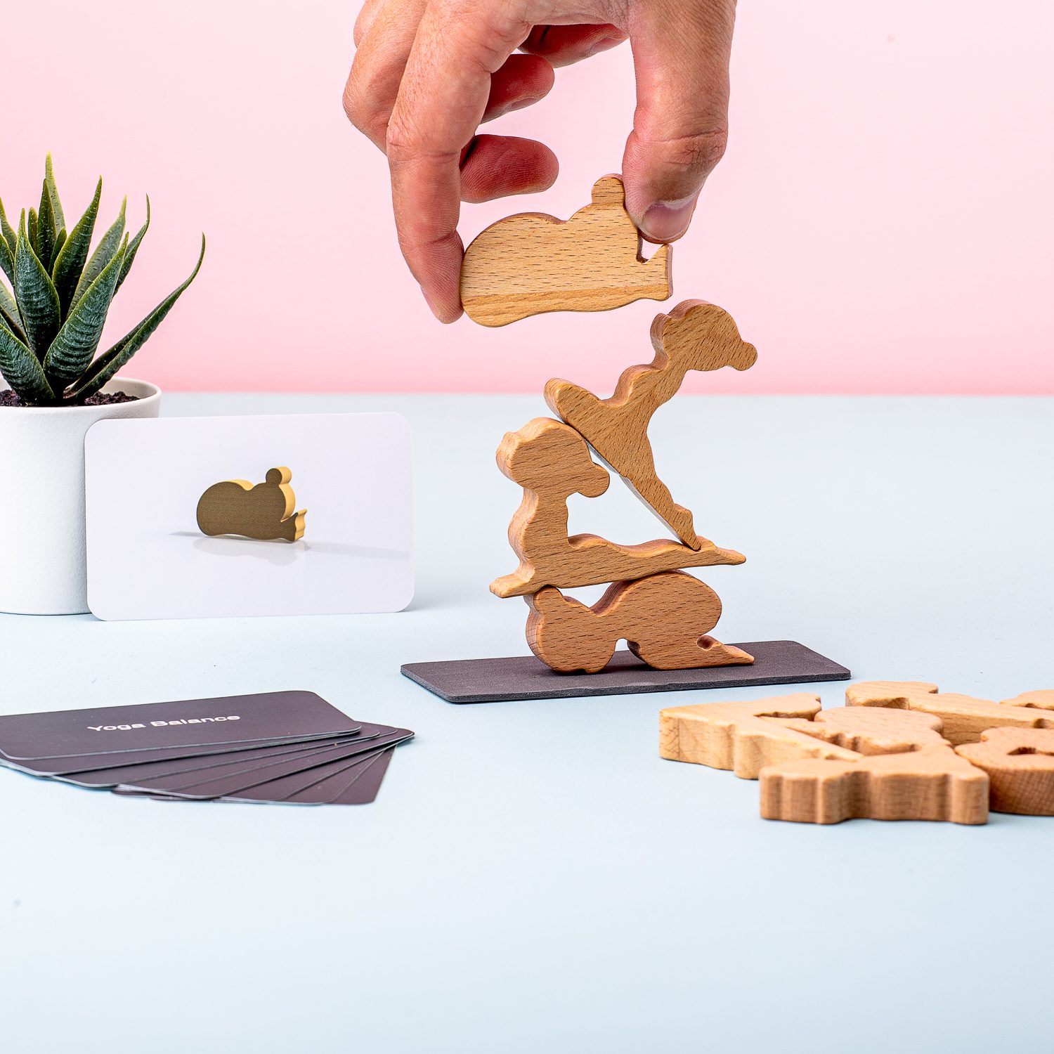 Yoga Balance Spel - Bitten